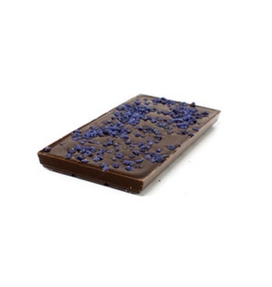 Tablette chocolat noir violette 100g 