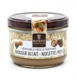 Pâte à Tartiner chocolat au lait et noisettes 40% 200gr