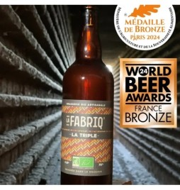 BIERE LA FABRIQ TRIPLE BIO 75 CL