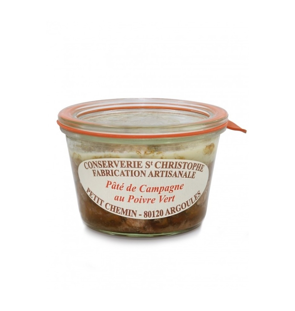 PATE DE CAMPAGNE AU POIVRE VERT 270 gr