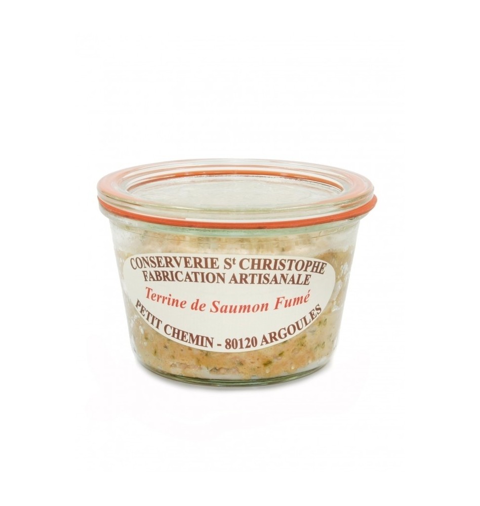 TERRINE DE SAUMON FUMÉ