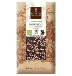 CHOCOLAT NOIR MADAGASCAR SARRASIN 100G