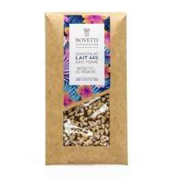 Tablette Chocolat au Lait 44% SAOTOME Noisettes du Piémont 100GR