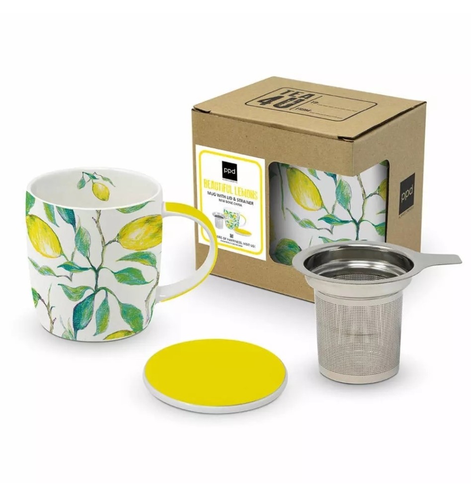 MUG TISANIERE CITRON