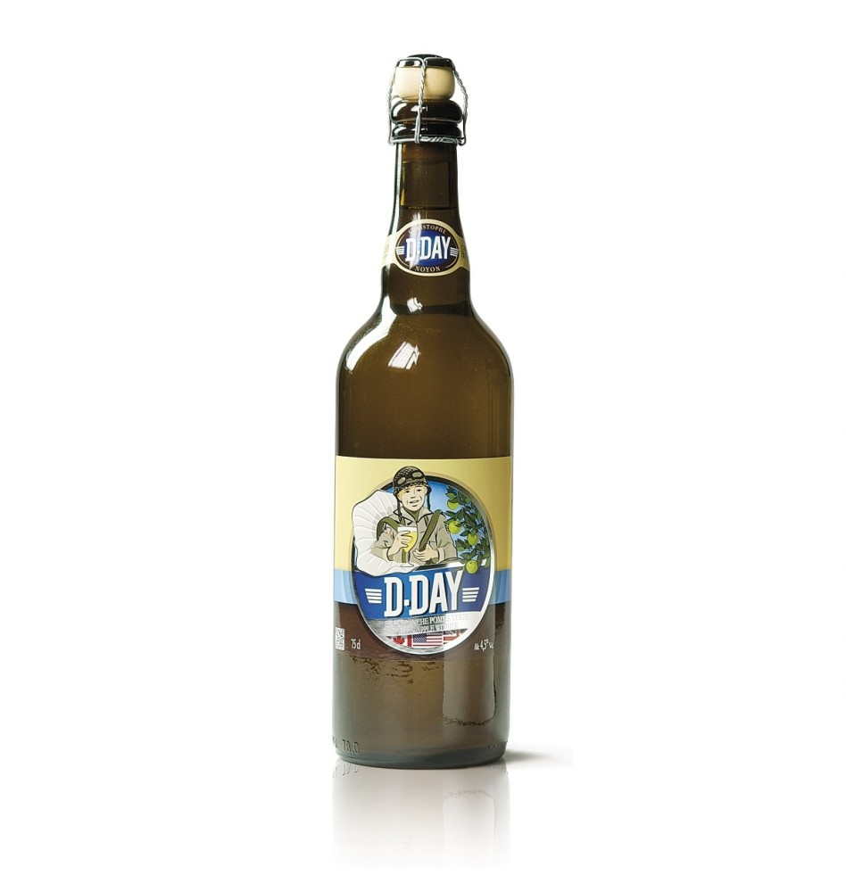 Bière Blanche D DAY POMME 75 cl