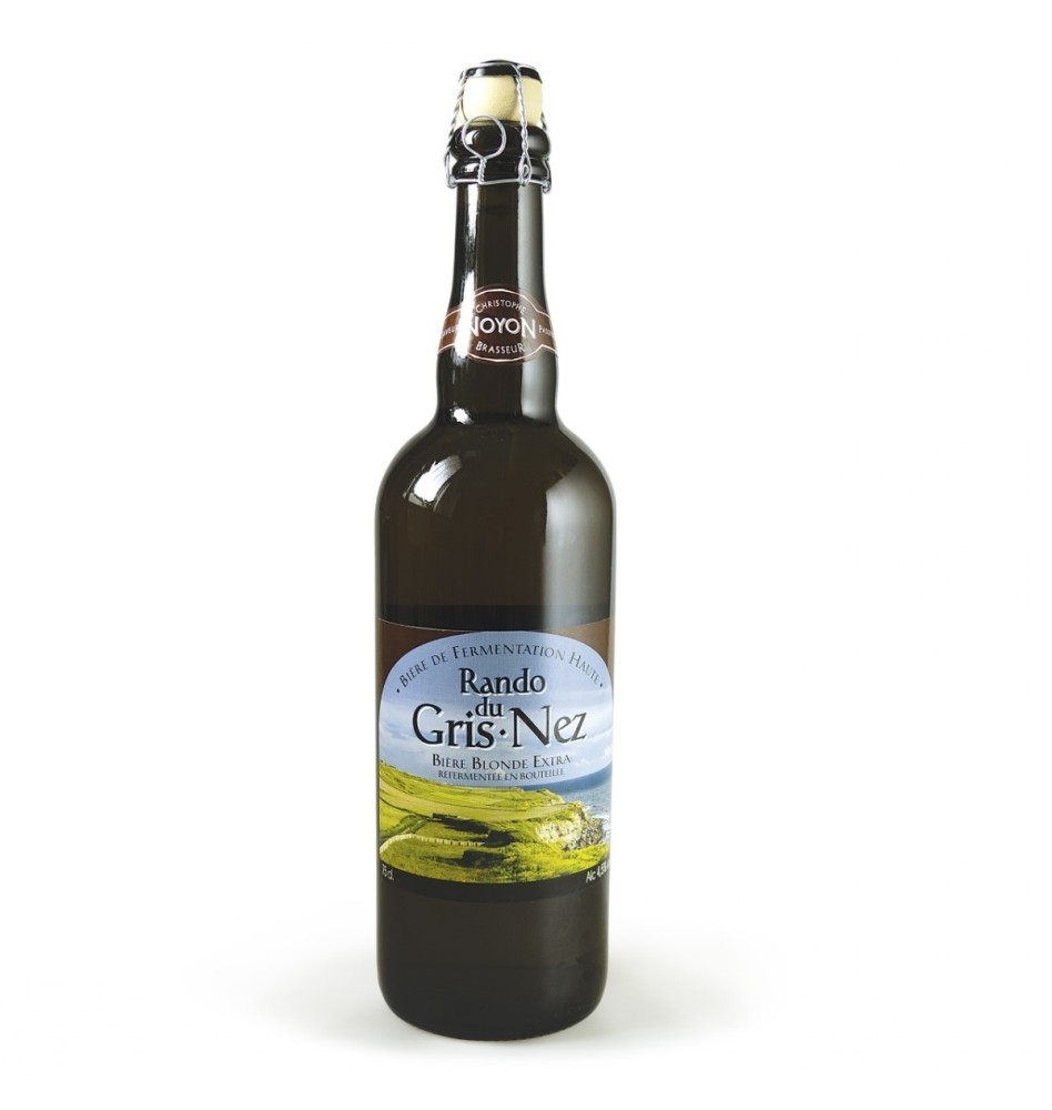 Bière blonde RANDO DU GRIS NEZ 75 cl