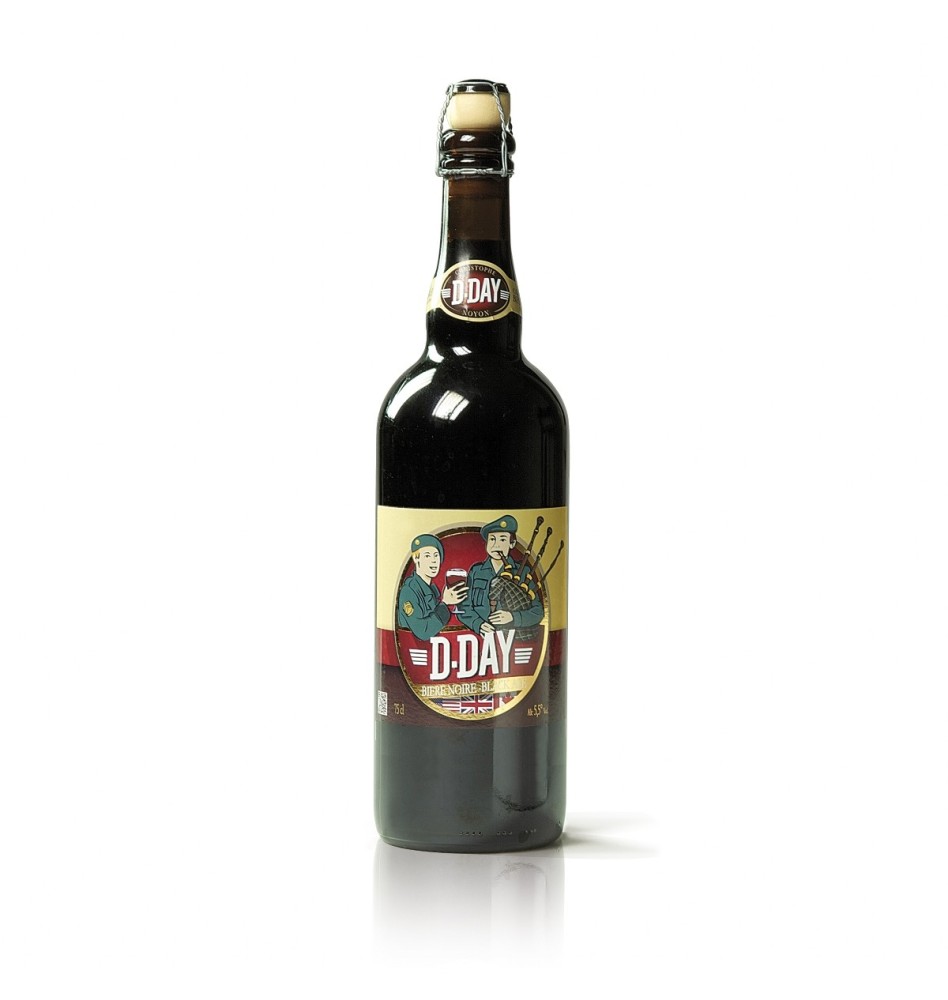 Bière Noire D-DAY NOIRE 75 cl
